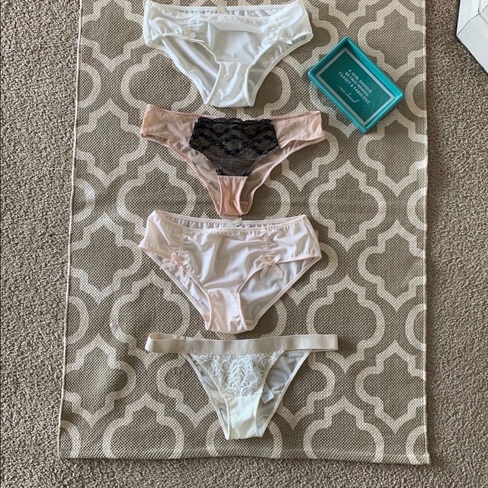 Bundle of 4 Forever 21 panties. Size small - NWT